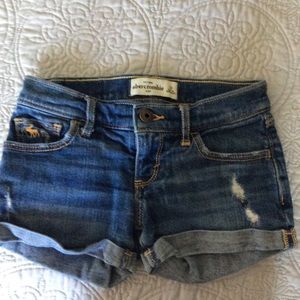 Kids jean shorts
